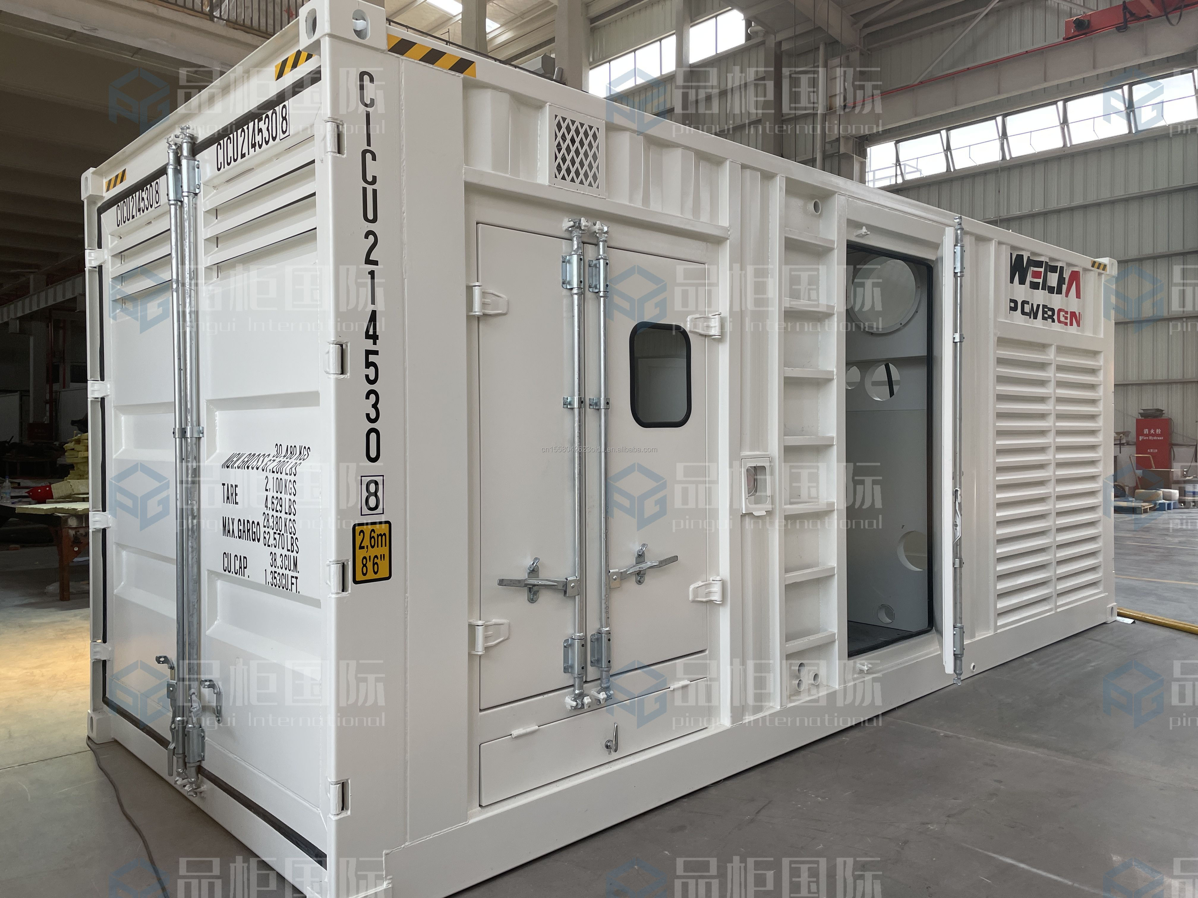 20ft Environment-Friendly Shipping Container Special Equipment Battery Storage Box Luxary Style Prefab Houses Product