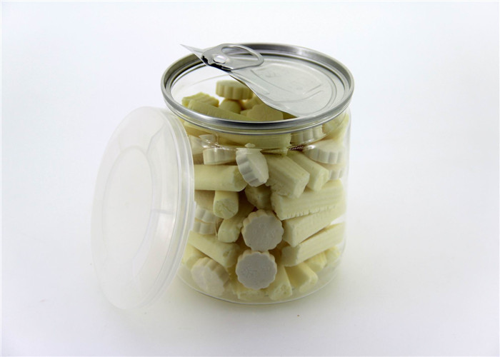 500ml Transparent Clear Plastic Packaging Tubes Dates Packaging Plastic Container