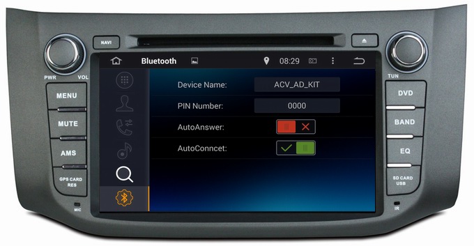 Ouchuangbo Car Navi Multimedia System for Nissan Sylphy /B17 2012-2014 Android 4.4 GPS Nav