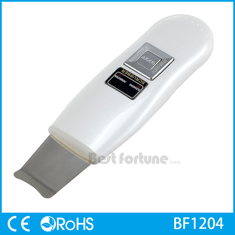 Professional Ultrasound Skin Scrubber 100 - 240 V Input Voltage For Facial Cleaning