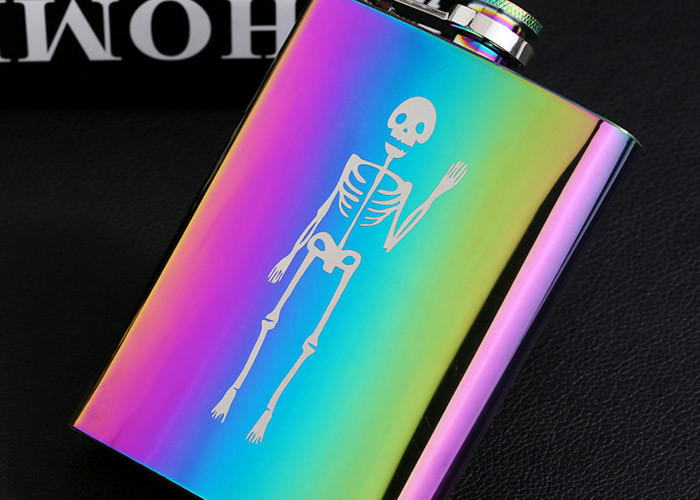 Seven Color Stainless Steel Household Items Portable Outdoor Hip Flask