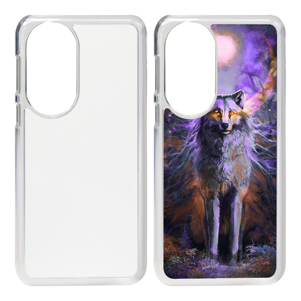 Custom Printing Crown Sublimation Phone Case For Huawei P50 Pro Waterproof Function Protective Cover