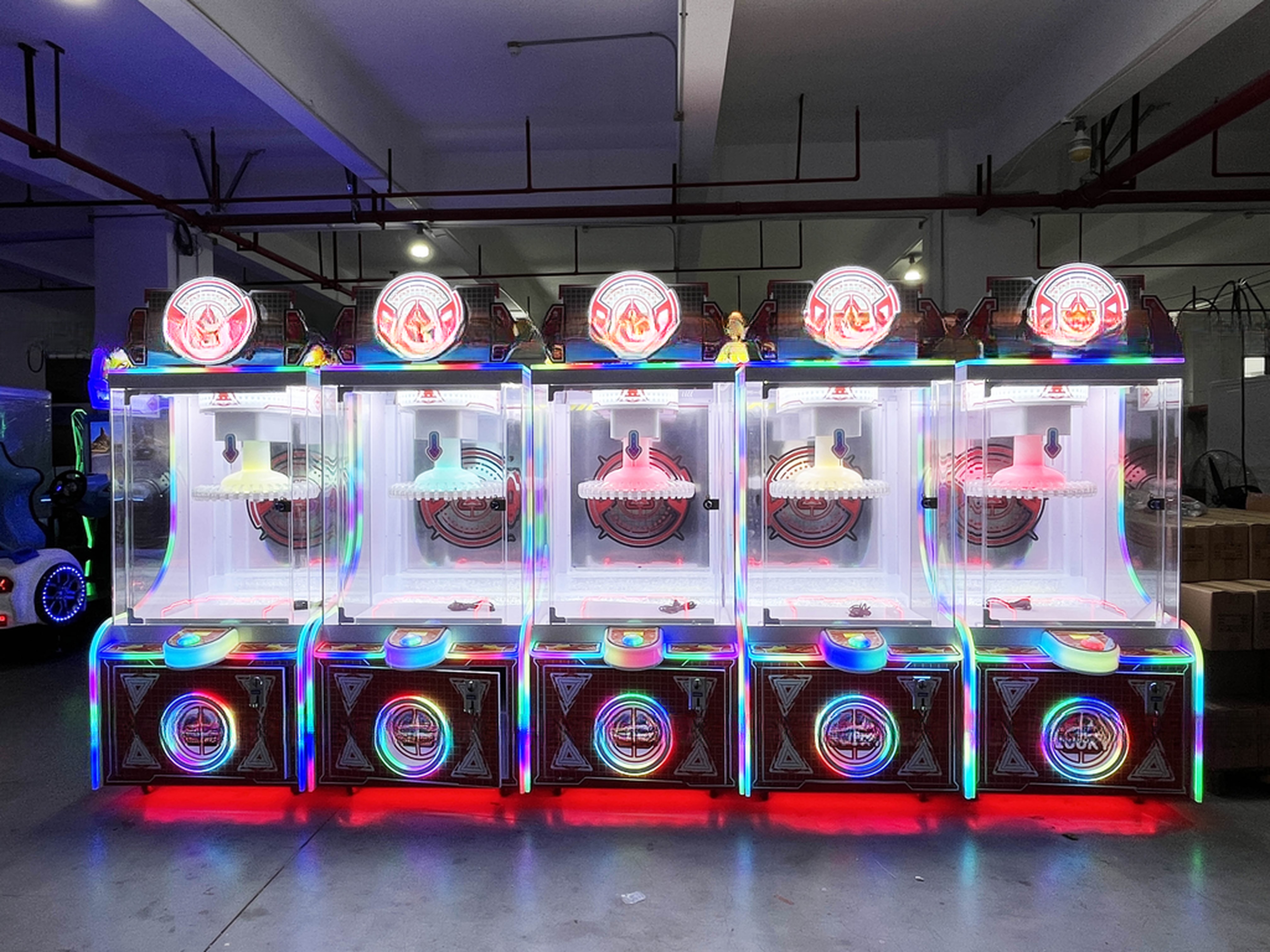 Dreamland guangzhou panyu game machines factory coin operated claw toys machine clip vending game machine
