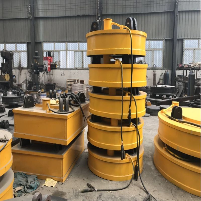 Strong Magnet Electromagnetic Chuck Suction Cups Lift Scrap Steel