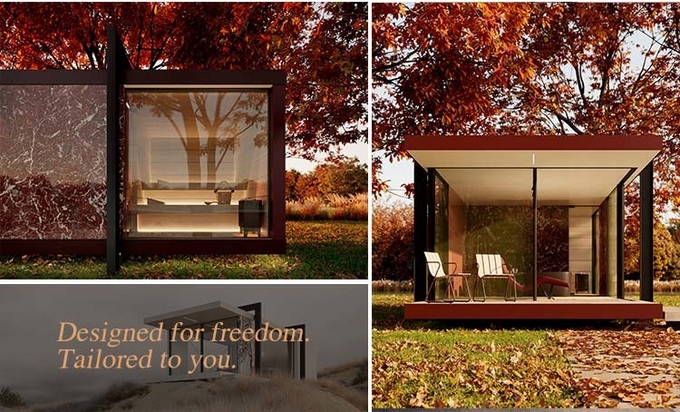 Highly Customizable Light Steel Frame Modular Home Kits: Garden Studio And Cabin Solutions