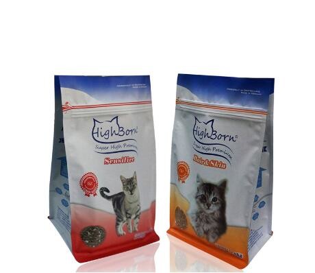 Custom Printing Aluminum & Plastic Packaging Self Standing Dog Treat Bag 150G With Zip Lock