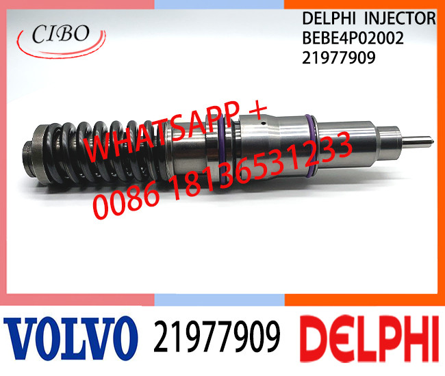 21977909 BEBE4P02002 Fuel engine Diesel Injector 21977909 BEBE4P02002 E3.27 for VOL MD13 EURO 6 LR
