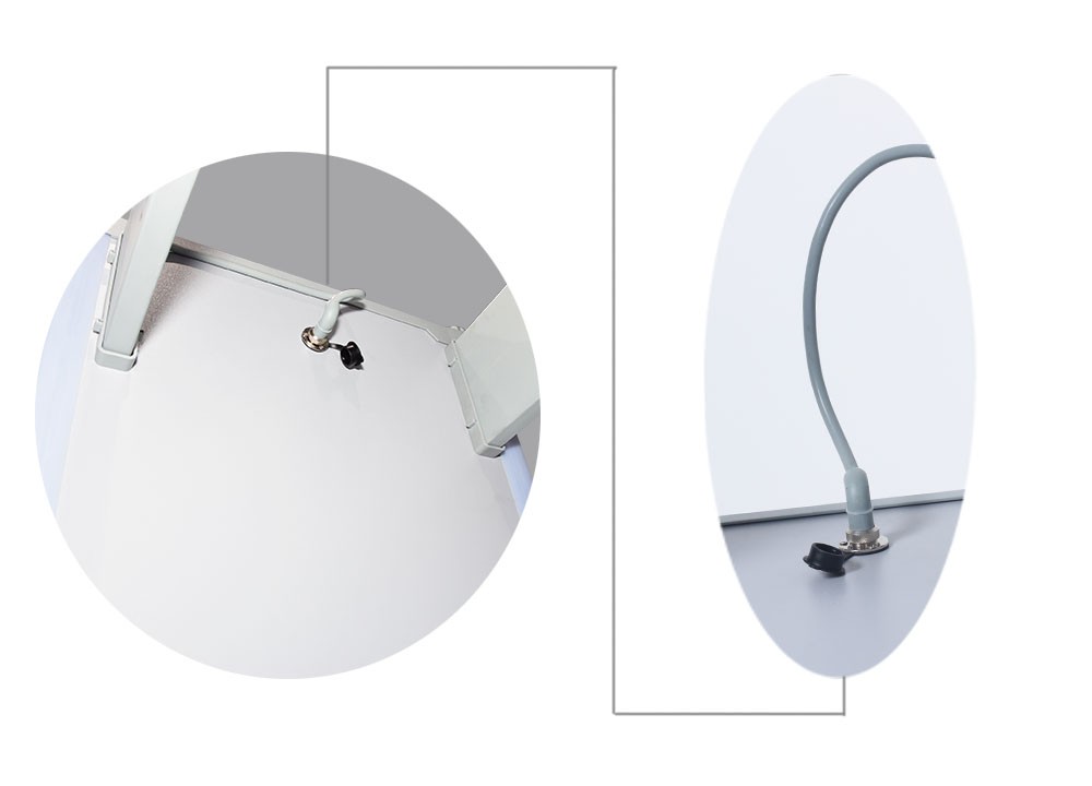 Intelligent Partition Metal Detector Gate 24 Detecting Zones For Outdoor