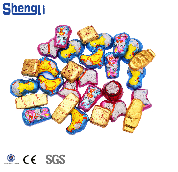 Video Outgoing-Inspection Chocolate Bear Shape Wrapping Machine for Food Shop Provided