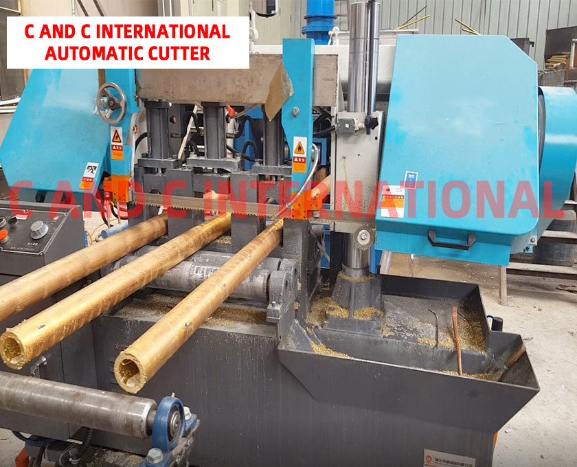 0.7mpa Casting 500KG/H 2500kgs Brass Rod Cutting Machine