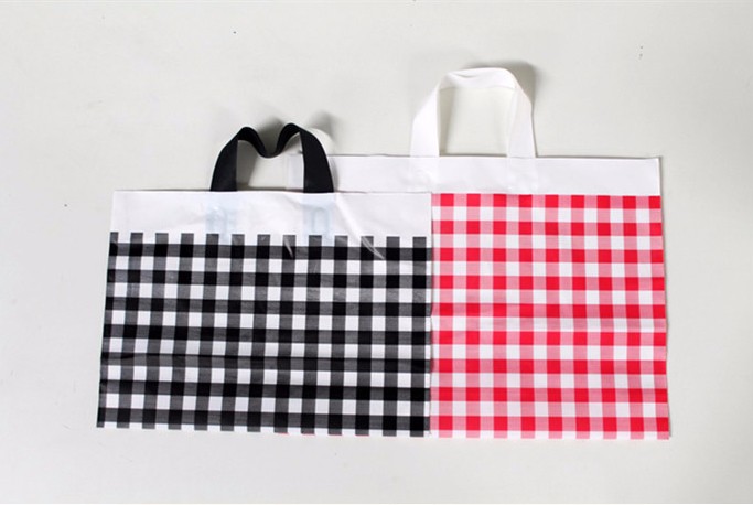 2017 most popular custom printed biodegradable plastic hand shopping bags