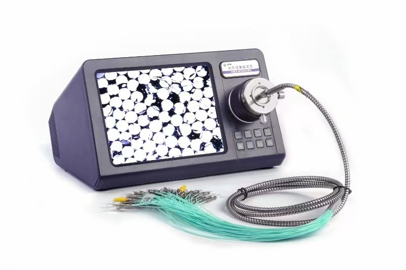 MPO MTP LC SC FC ST Detector Patch Cord Pigtail Jumper Production End Face Fiber Optic Inspection Microscope