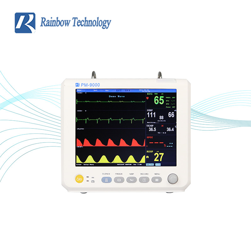 Multi Parameter Patient Monitor Wall Mounted / Ambulance Mounted 8 Inch