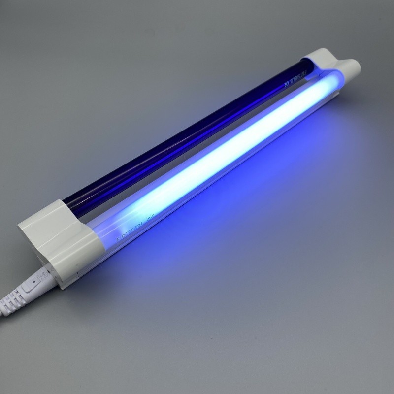 Blue Color T5 BL 2X8W Aluminum Blue Light Fluorescent Bulbs G5 Base
