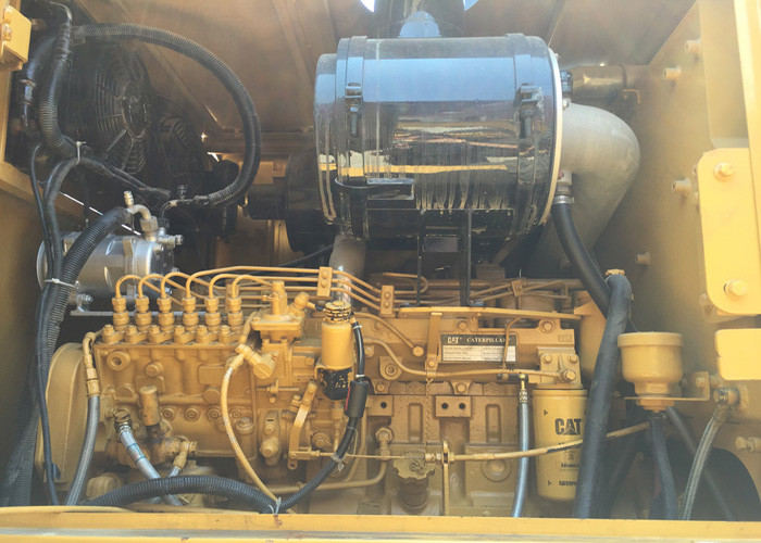 Second Hand Motor Grader Cat 140K With Ripper Original Color Yellow And Black