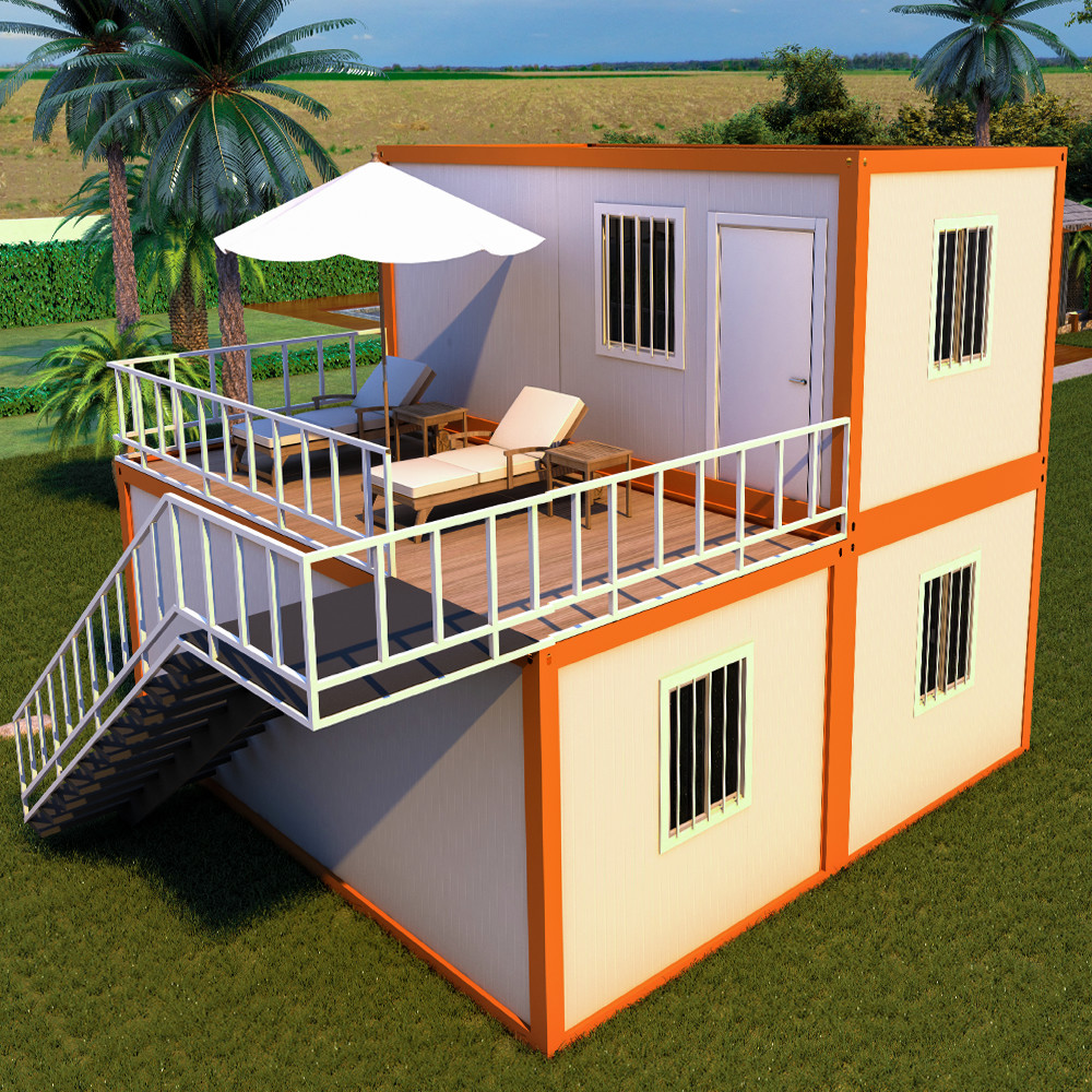 Quick Assembly Two Storey Prefab Container House Modular