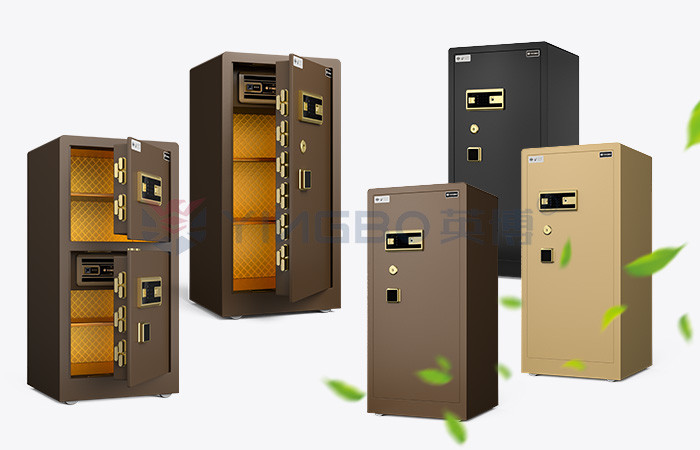 Biometric Fingerprint Lock Safe Box For Home Security YB/RS-120 Coffee safety safe box