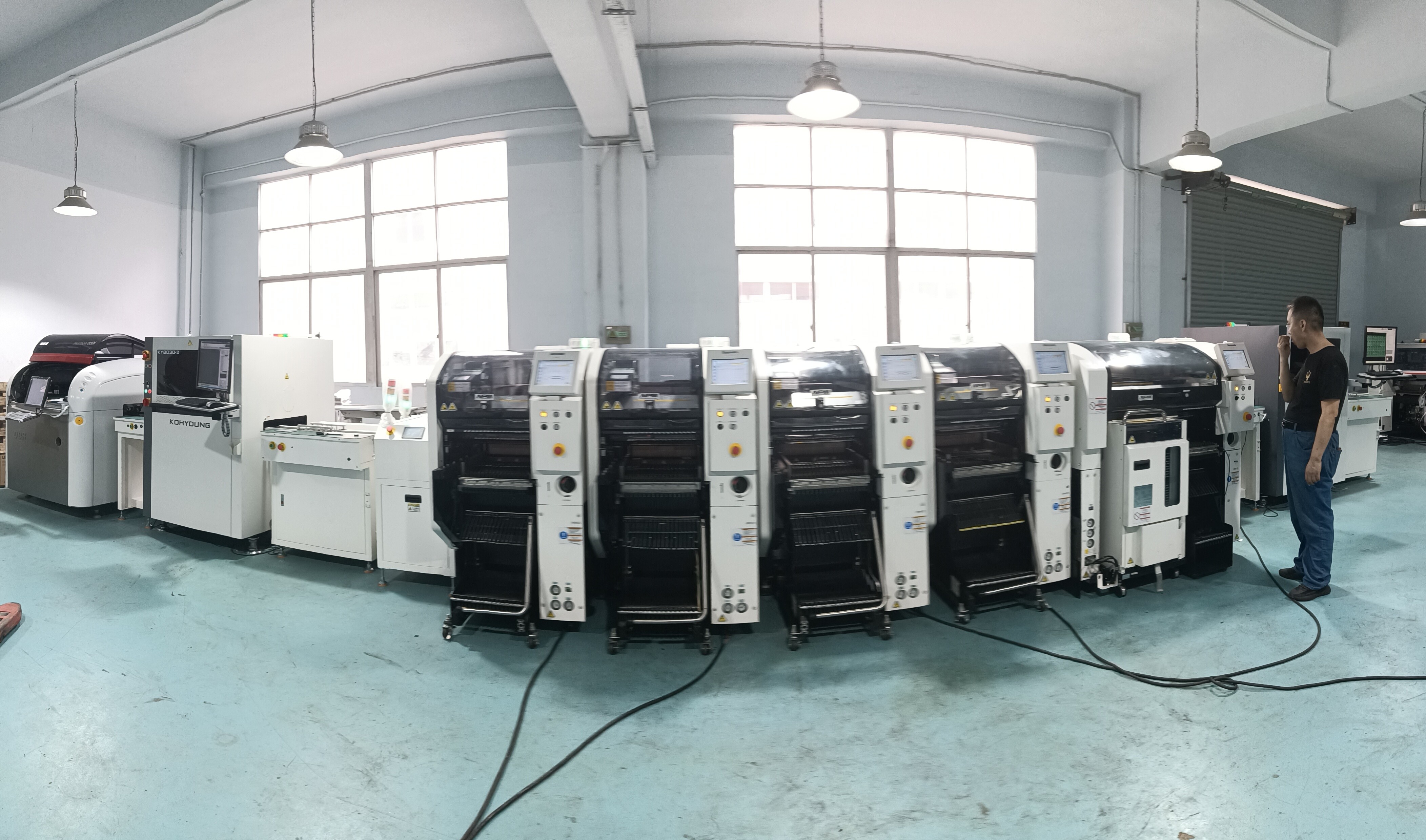 PCB SMT Assembly Machine HANWHA SAMSUNG SM421 Pick And Place Machine