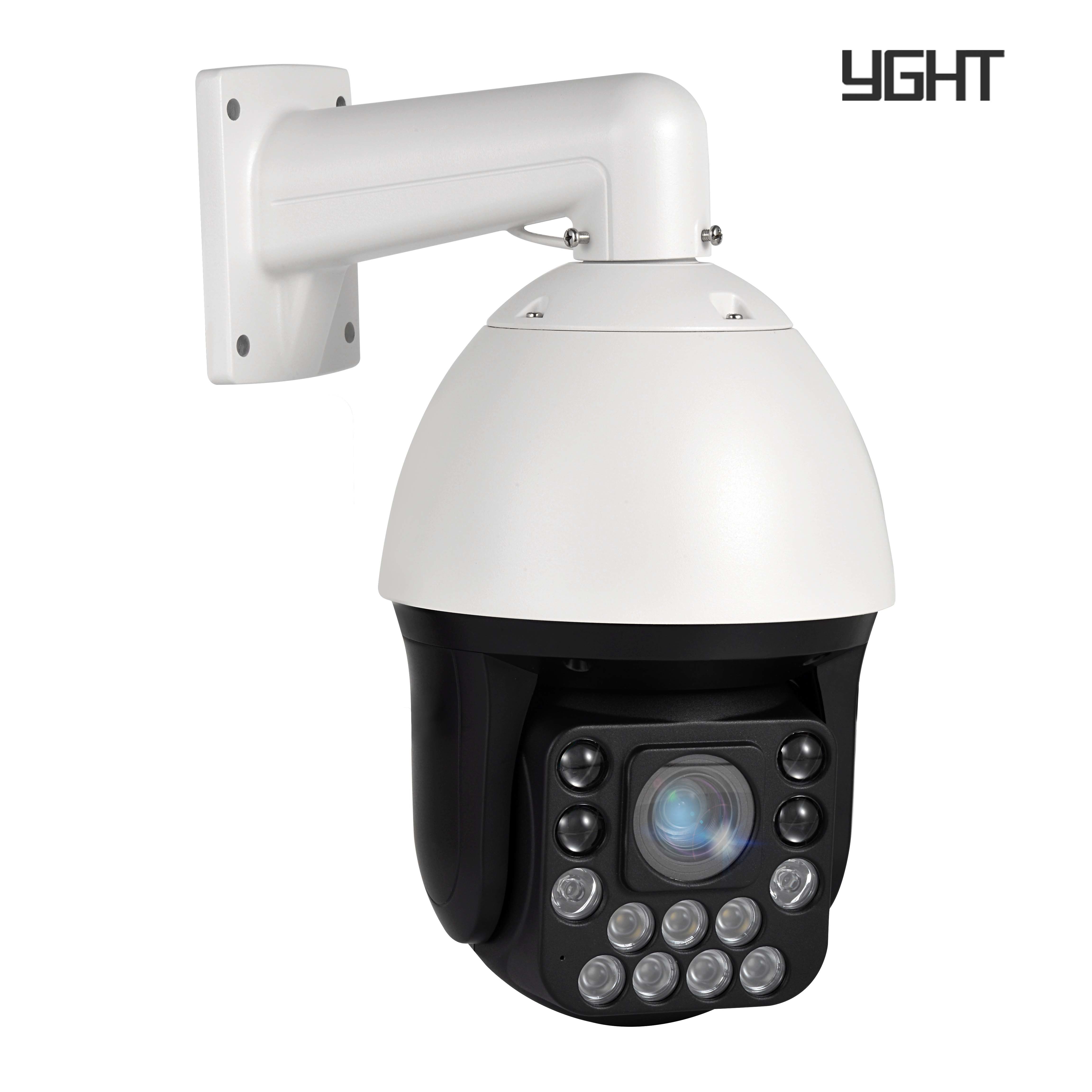 ODM HD Smart CCTV PTZ Wifi IP Camera 3MP Full Color 200m Visibility