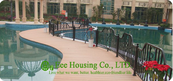 Garden Tiles For Sale, WPC Outdoor decking For Garden, easy Installation wpc decking tiles, 300x300mm