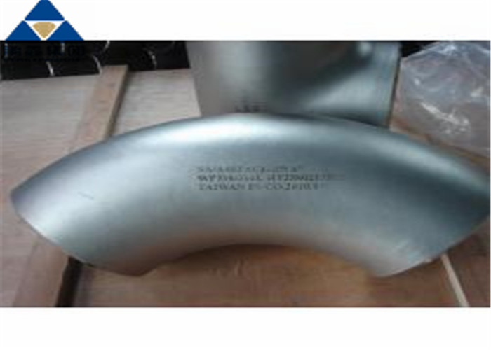 WP347 3 Inch Steel Pipe Fittings , Stainless 90 Degree Elbow SCH10