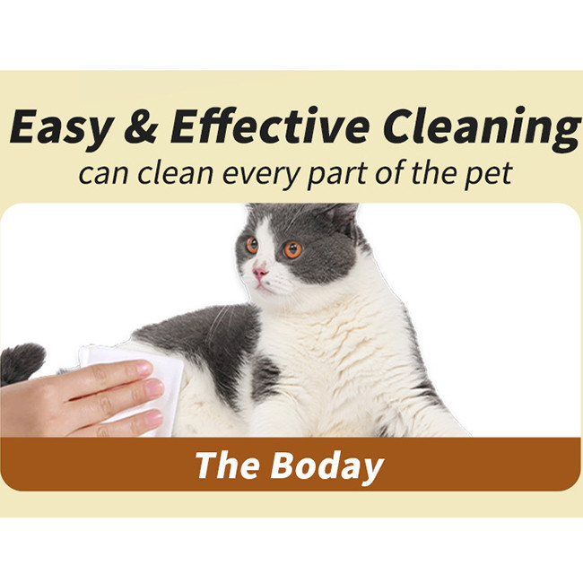 Wet Wipes For Cats And Dogs Wiping Tear Stains And Cleaning The Body No Wash Deodorizing Cleaning Wipes