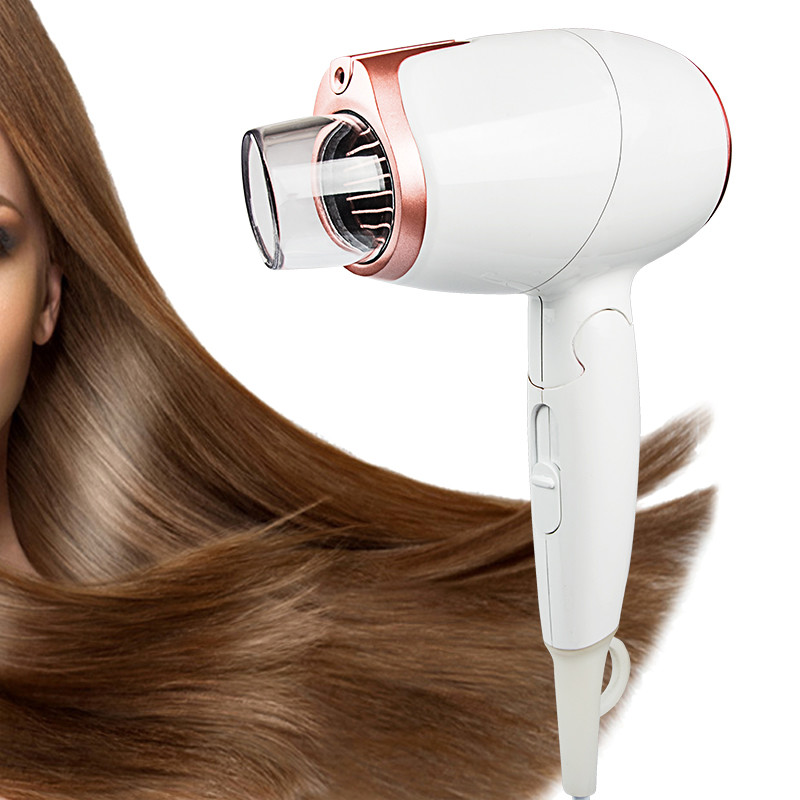 Folding Mini Portable Hair Dryer For Travel 1000W CE Certificated
