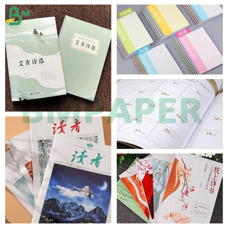 400grams Uncoated White Offset Printing Paper High Bulky Bond Paper