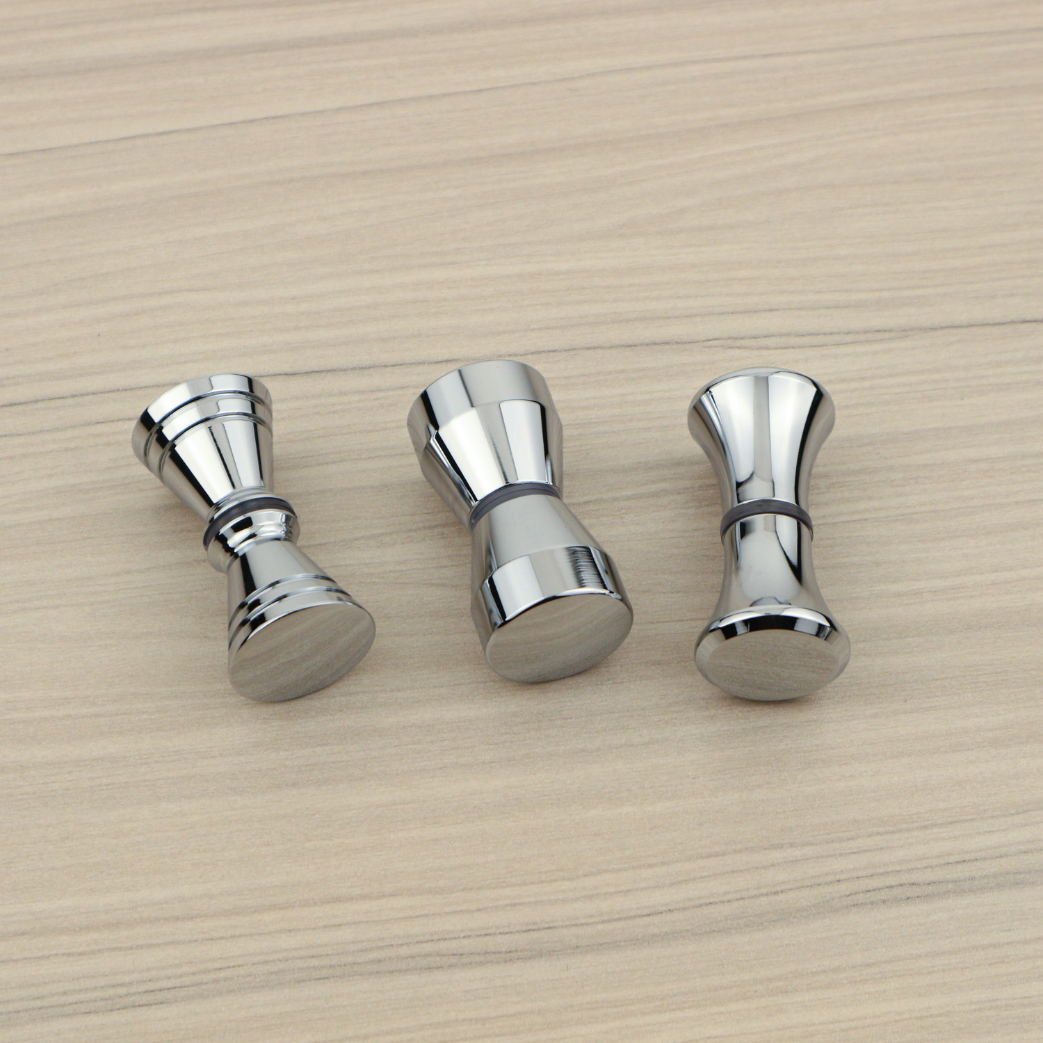 Modern Bathroom Hardware Brass Pull Glass Door Handle And Knob With Customized Design