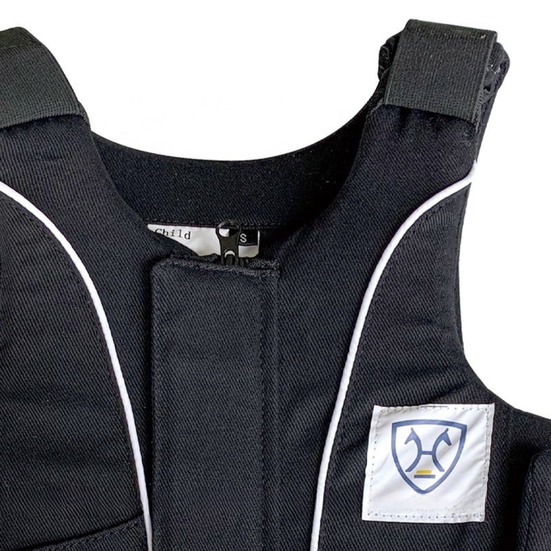 Kids' Protective Horse Riding Vest with Other Features Made of Cotton Fabric