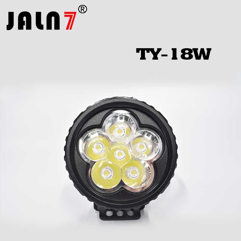 Led Work Light JALN7 18W Car Driving Lights Fog Light Off Road Lamp Car Boat Truck SUV JEEP ATV Led Light