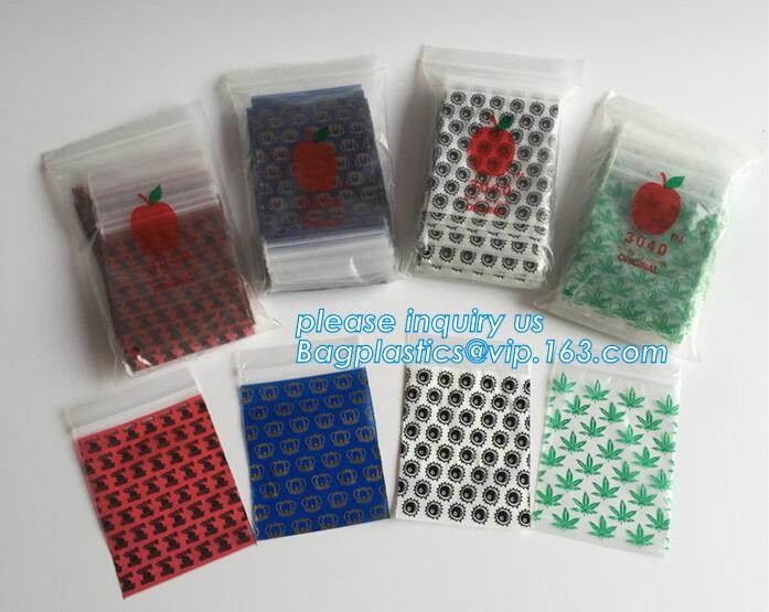 reusable custom apple k bags, Mini apple plastic baggies, Recycled Clear Mini Heavy Duty k Bag apple baggie
