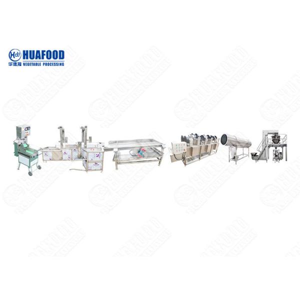 HFD manufacturer 150KG/H-2000KG/H Program Automatic Banana Chips Machine