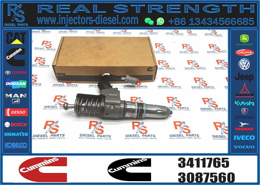 Hot Sale Remanufactured Fuel Injector 3411765 For Cummins N14