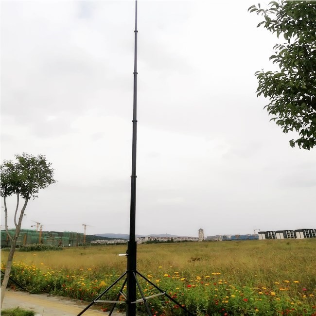 Outdoor Light Lighting 6M 20KG Portable Winch Up Mast