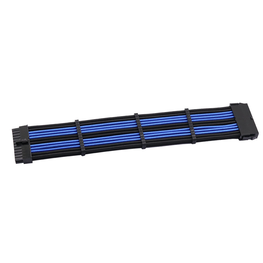 Sleeved Extension Cable 24pin ATX 4 + 4pin 6+2pin 6P Power Supply Extension Cable Ordinary Cotton Mesh Extension Cord