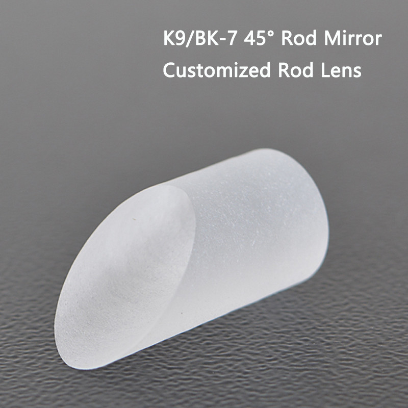 BK7/K9/ Borosilicate 3.3 Optical Glass Light Guide Rod Mirror