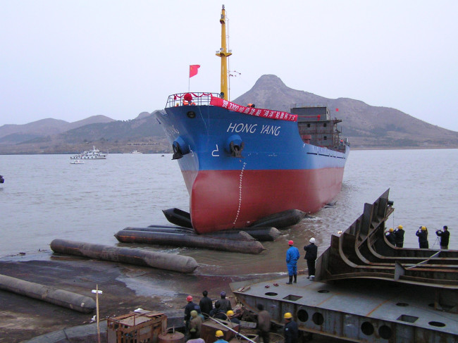 Layers Cone Heavy Lifting Airbags Cylindrical Docking Shipping Air Bags