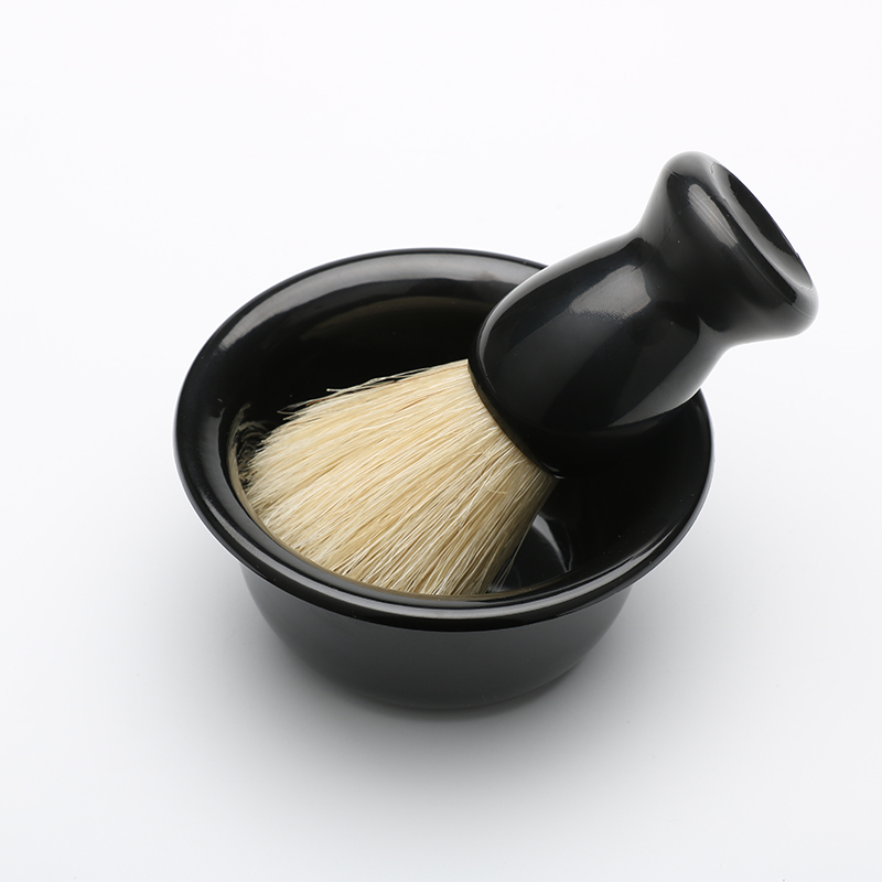Convenient Beard Shaving Tools Set Soft Brush Razor Holder Common Comb And Stand