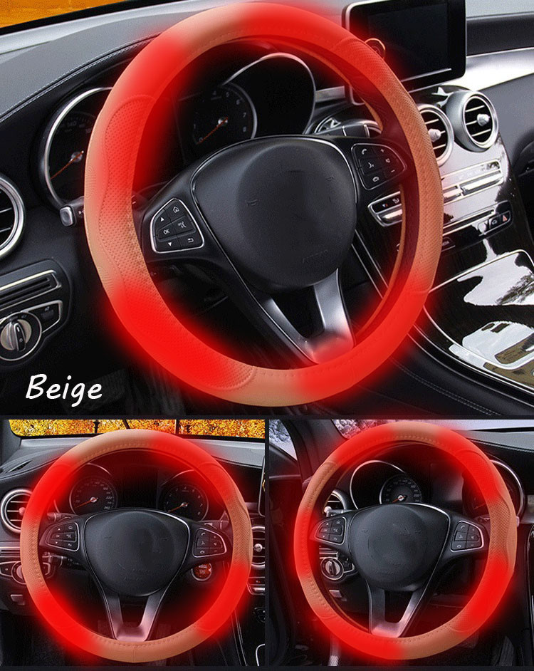 Graphene Steering Wheel Heating Cover With Low Medium And High Temperature Settings