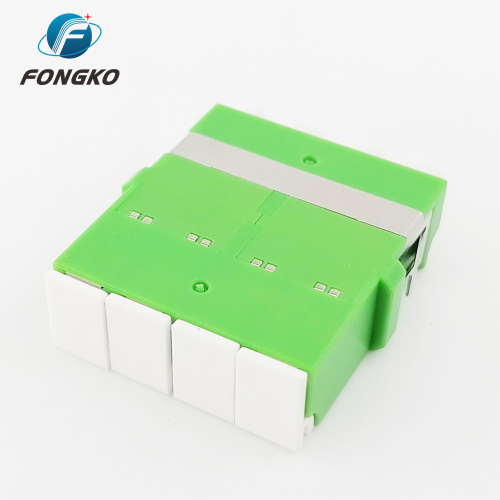 SM APC Optical Fiber Cable Adapter Lc Connector Adapter With 4 Head