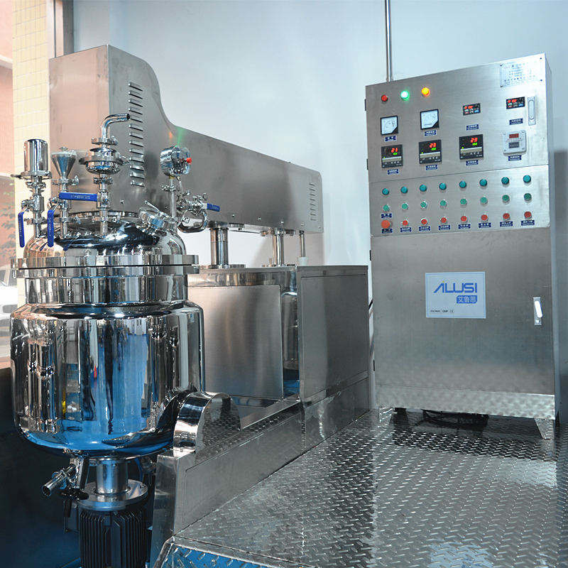 Vacuum Cream Making Equipment Homogenizer Emulsifier Mixing Machine Cosmetic Homogenizer
