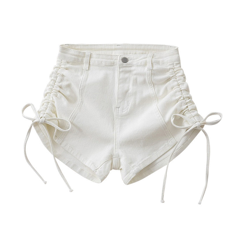 Factory Customized Summer Denim Shorts Women Wide Leg Loose Pants Women