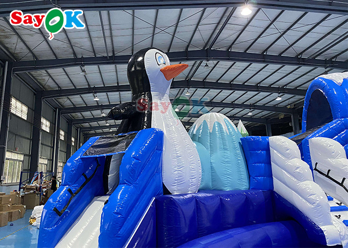 Inflatable Sea Snail Land Slide Water Park Beach Commercial Amusement Water Games Swimming Pool For Kids