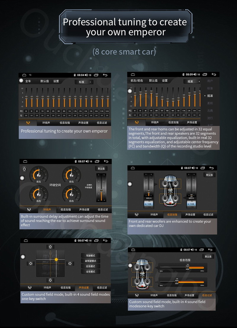 Ouchuangbo android 10.0 car audio gps for Honda CRZ RHD wth swc DSP stereo head unit 4GB+64GB