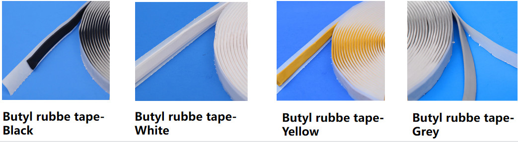 Cement Board Butyl Rubber Waterproof Tape Commercial 0.8X30mm