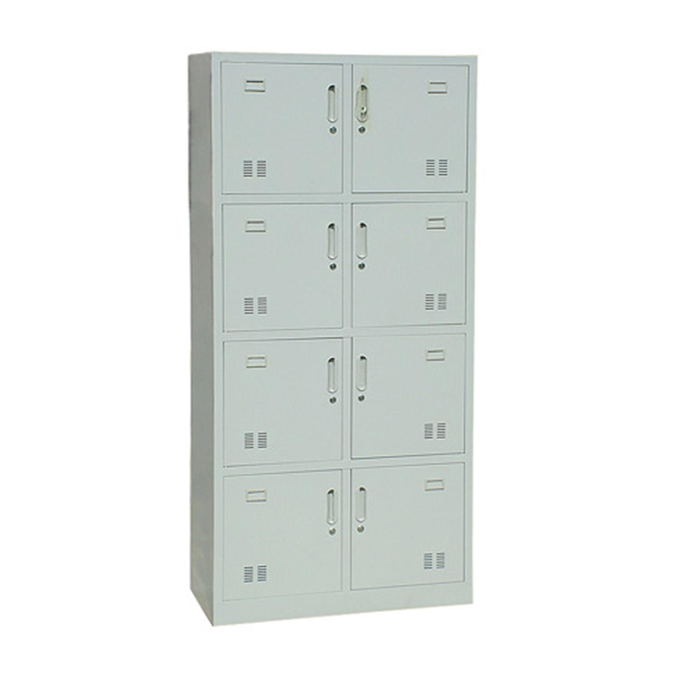 Wardrobe Cabinets gym room 8 compartment steel locker