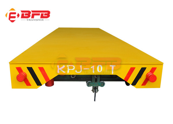 Free Walking Motorized Mold Car Transfer 20 Ton Mould On Rails Cable Power Supply