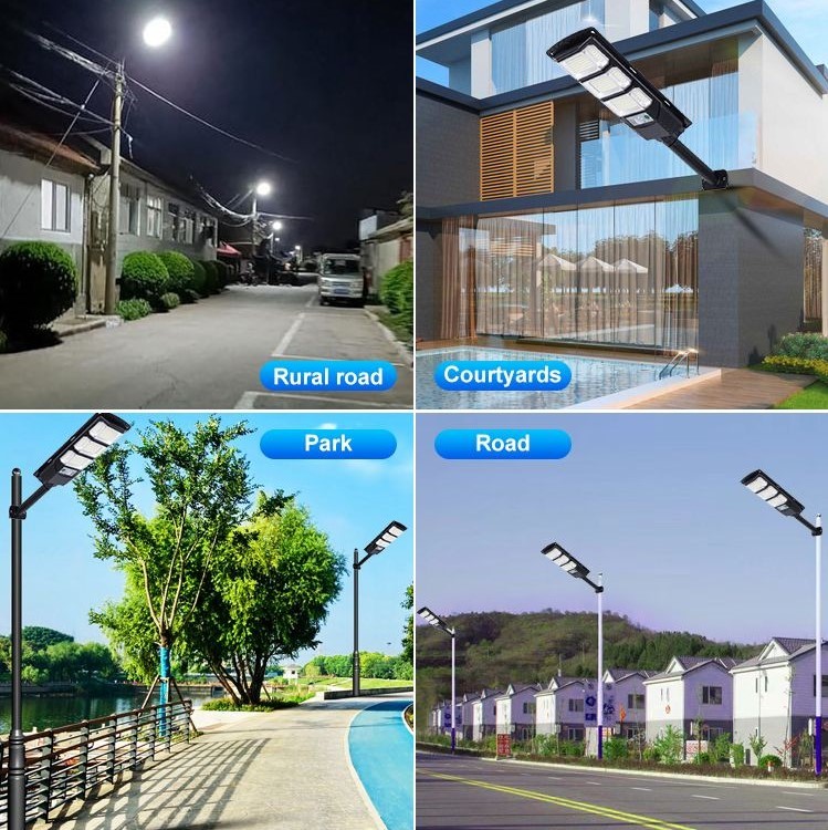 120W with 120Lm/W Efficiency - Solar-Powered LED Street Lighting