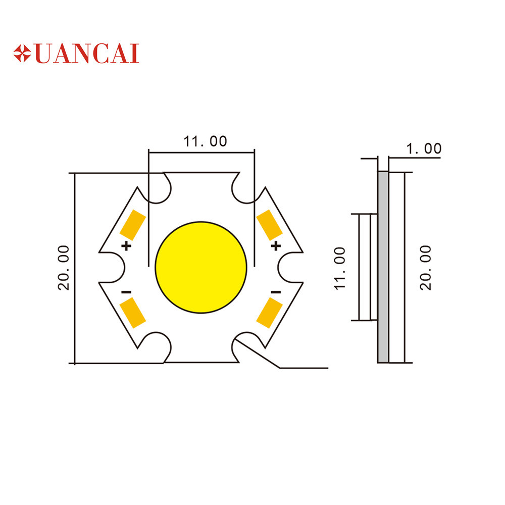 5W 7W 2700K 3000K 21v 24V Downlight Spotlight Flip Chip Led